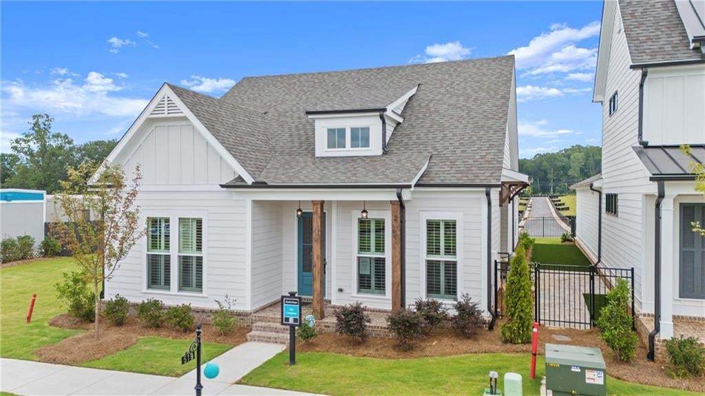 The Langston is part of our Arden collection..featuring your driveway in rear of home.  Gated courtyards and some will have a saddle garage perfect for the golf cart or extra storage.  Photo not of actual home but for representation purposes only.