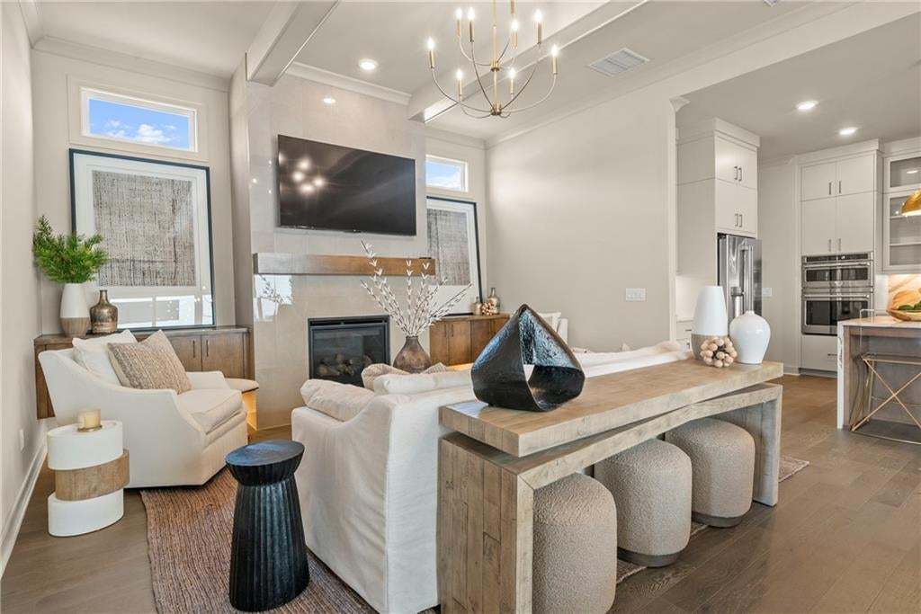 Love the higher windows to allow more natural light into the room. Photo not of actual home but for representation purposes only.