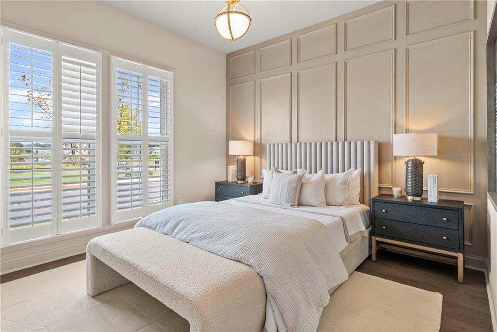 Gorgeous secondary bedroom...so much light! Photo not of actual home but for representation purposes only.