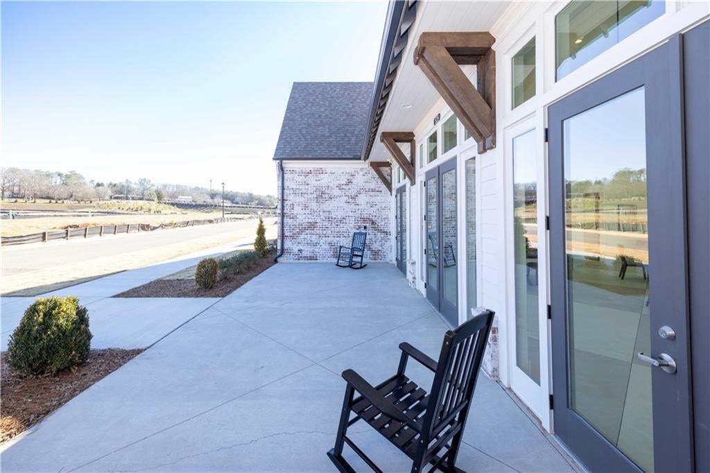 Come and have a seat and meet your neighbors. Photo not of actual clubhouse, for representation purposes only.