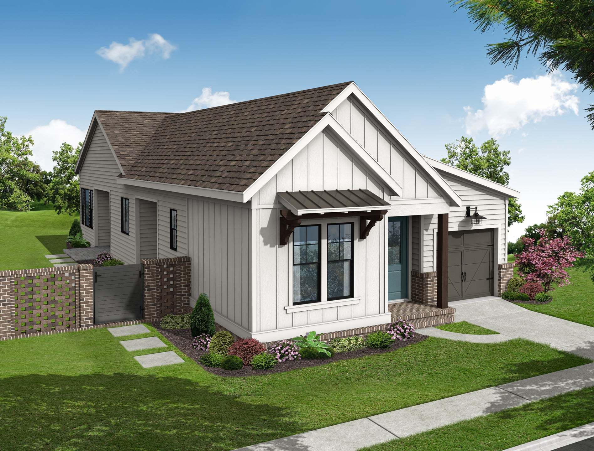 The Aster - The Villas at Aberdeen: Hoschton, Georgia - The Providence Group