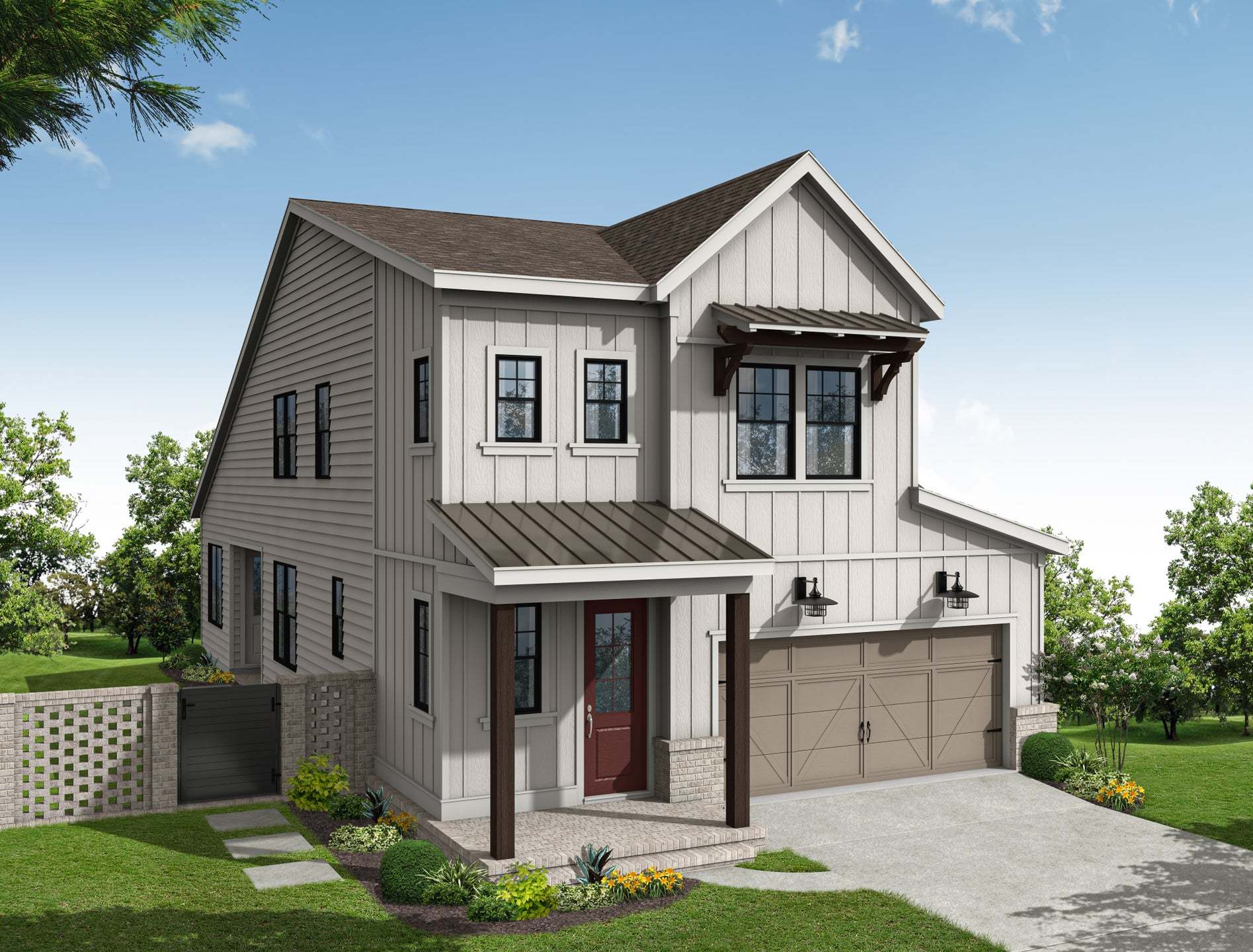The Orchid - The Villas at Aberdeen: Hoschton, Georgia - The Providence Group