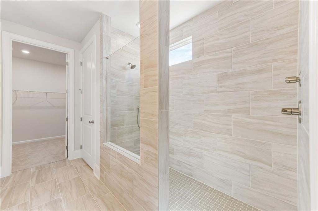 So many choices for the primary bathroom.  Come to the Design Center and select the finishes that you like! Photo not of actual home but a previously built TPG home.