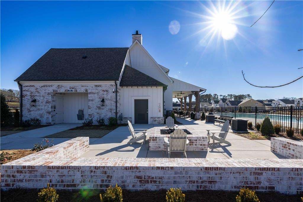 Love this area in the community.  Come watch pickleball, catch a few rays or laps around the pool