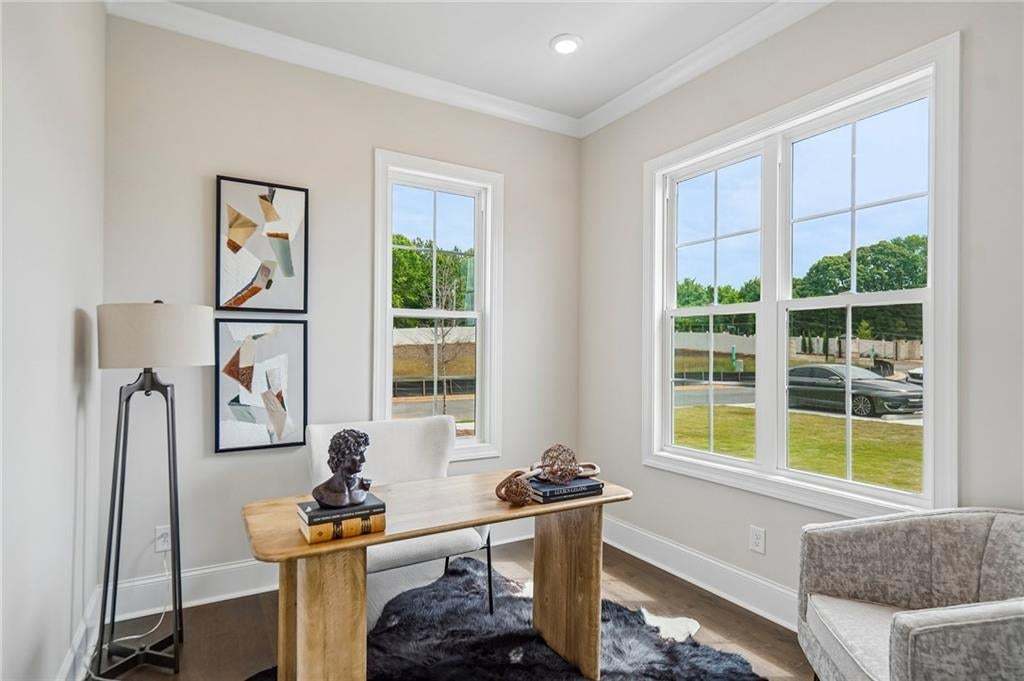 This flex space is perfect for home office, extra reading nook, wine bar...endless possibilities!! Not of actual house but for representation purposes, previously built TPG home.