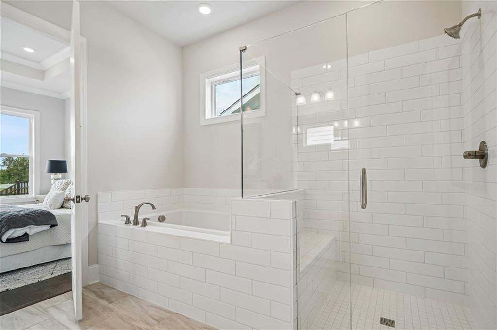Options for the bathroom, select your favorite tile, flooring, lighting, etc.  Not of actual house but for representation purposes, previously built TPG home.