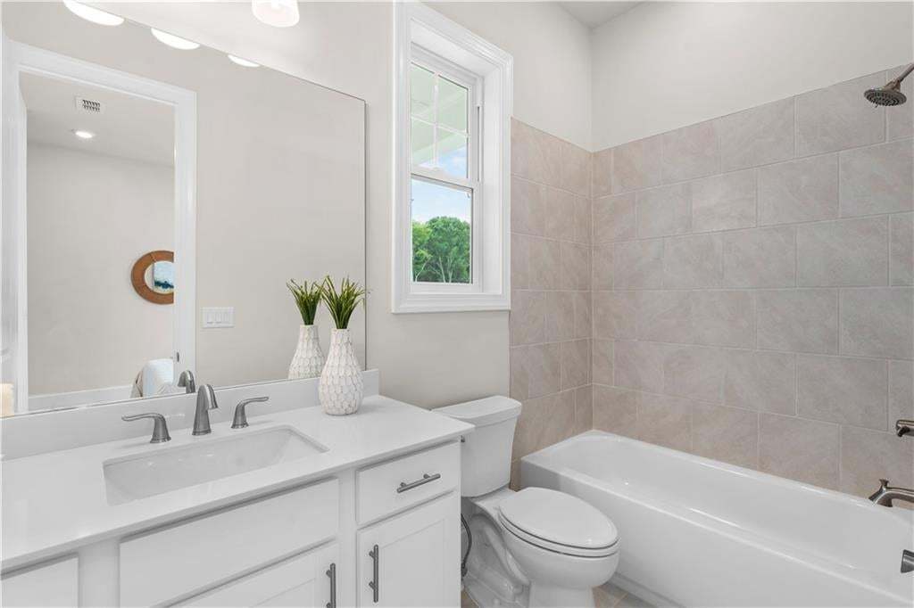 Secondary bathroom.. select your finishing touches. Photo not of actual home but a similar TPG previously built home.