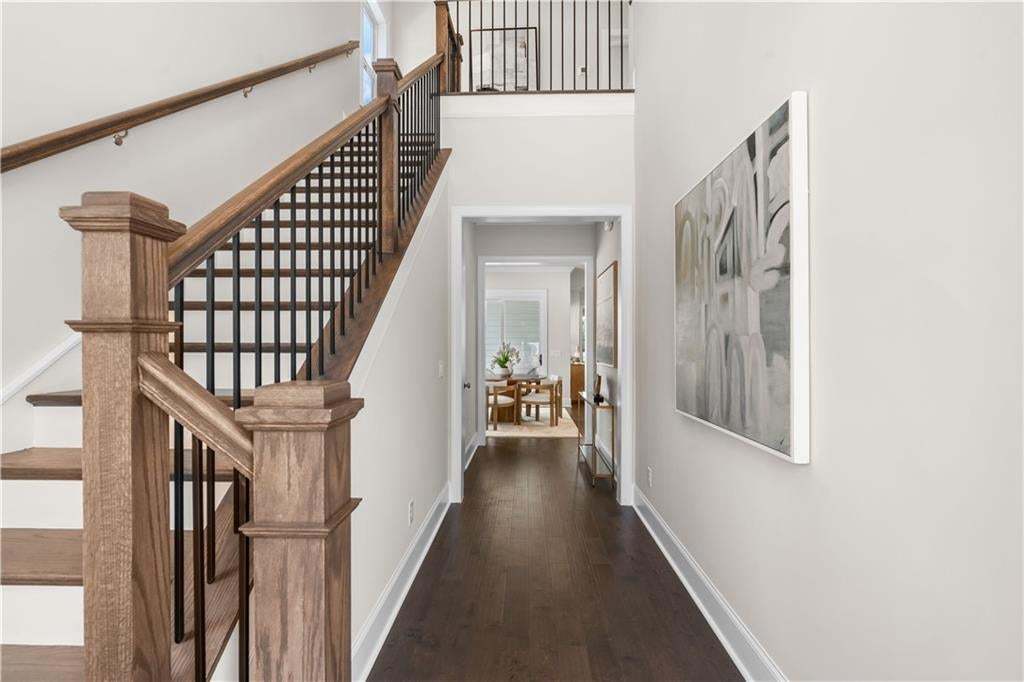 Gorgeous 2 story foyer entrance to this charming home, the Orchid. Photo not of actual home but a similar TPG previously built home.