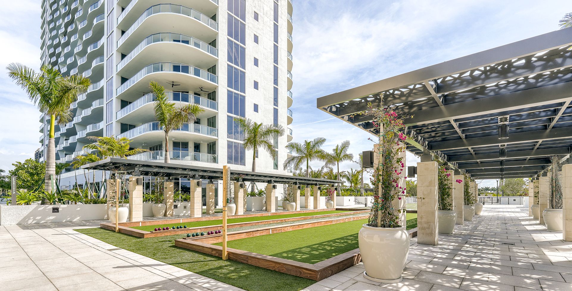 Bocce Ball Court