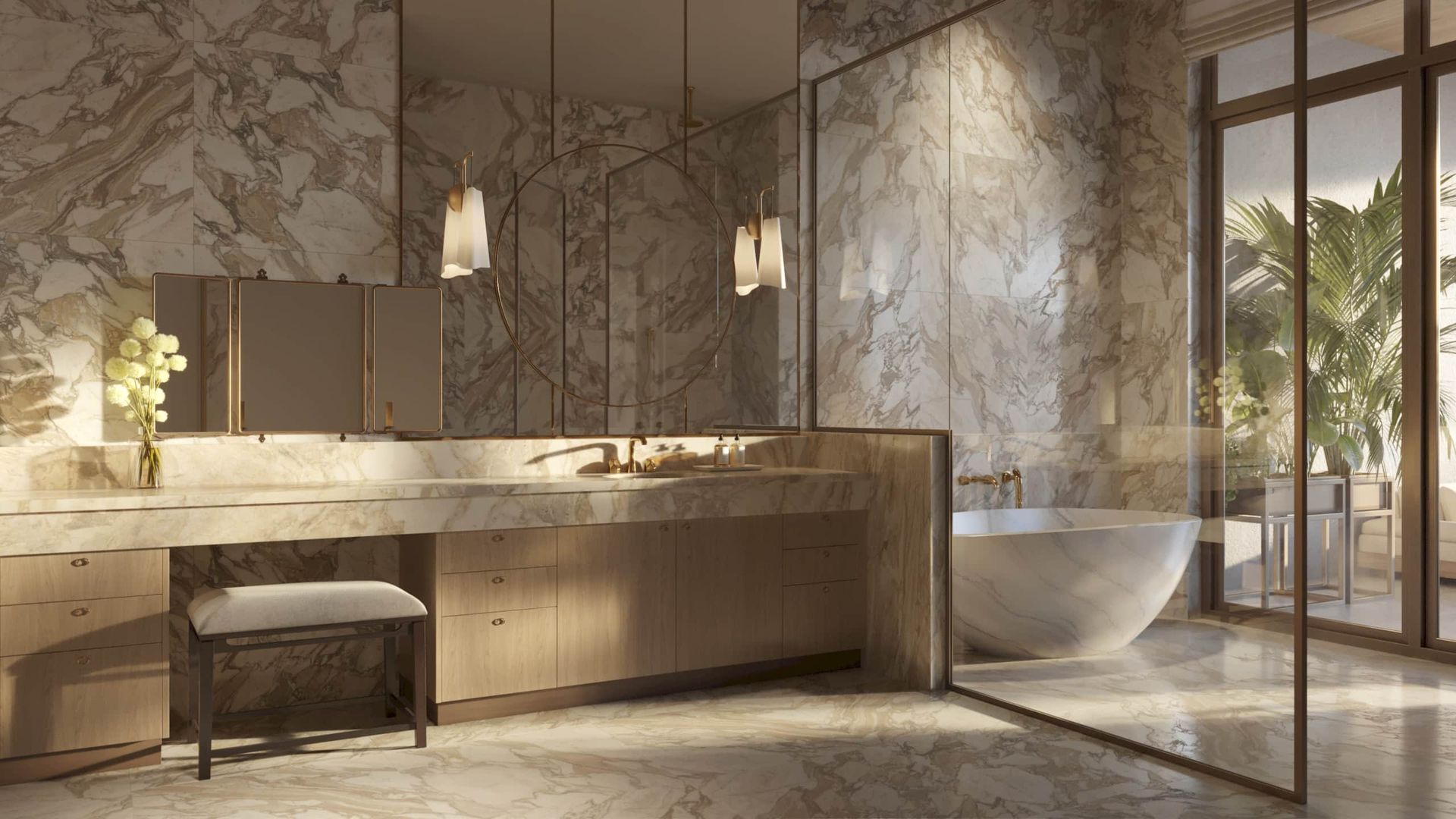 Penthouse 5 Master Bath