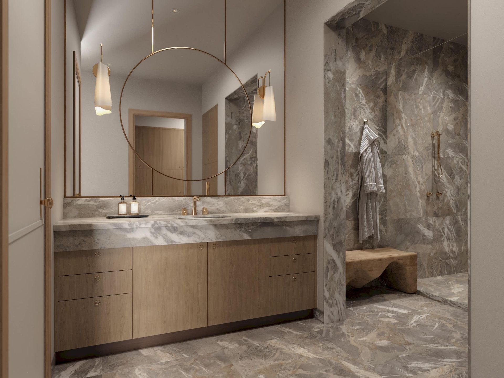 Penthouse 5 Master Bath