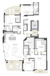 Penthouse 3 Floor Plan - The Ronto Group