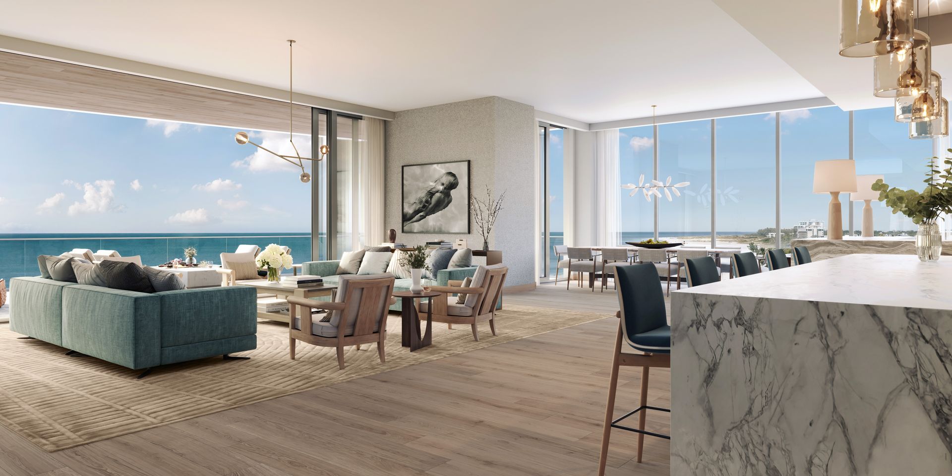 Living Area Residence One