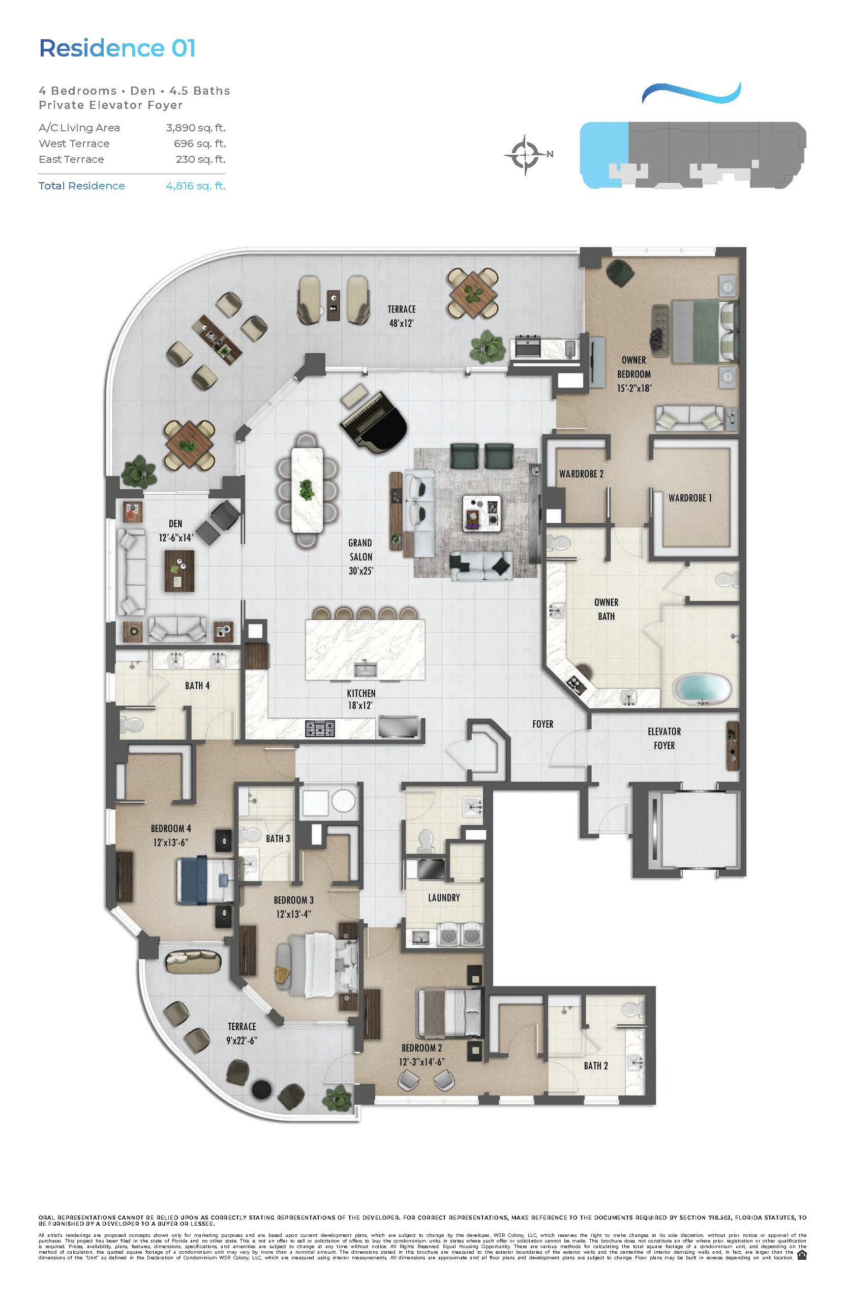 Infinity I Floorplan 01