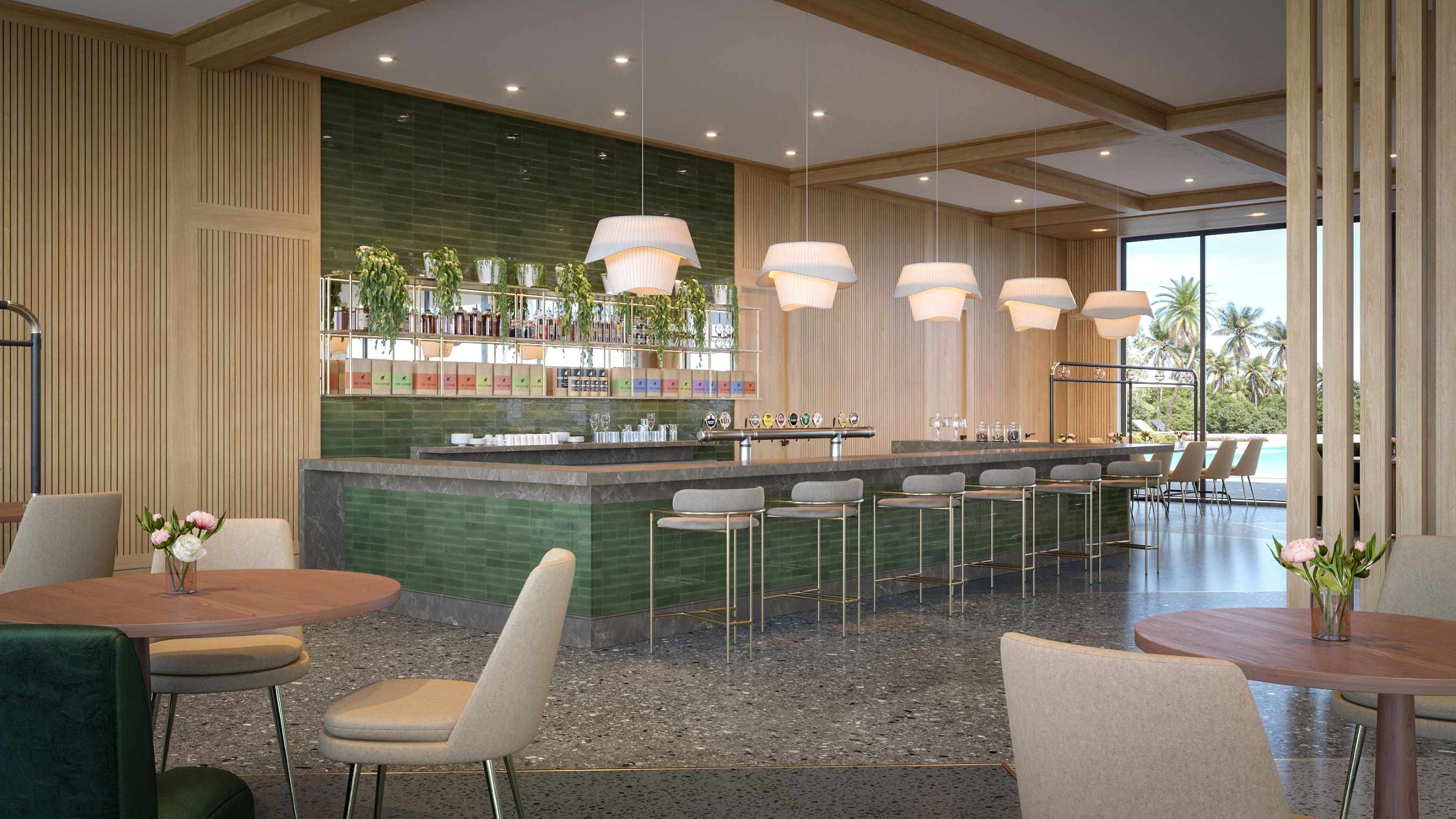 Infinity Cafe - artist rendering