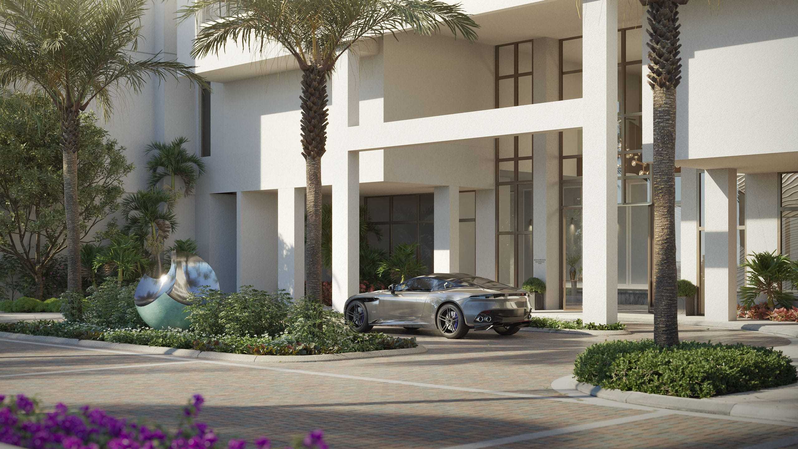 Rosewood Residences Naples South Tower Porte-Cochere
