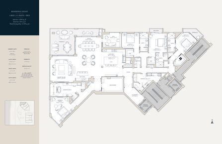 Residence 08 Floor Plan - The Ronto Group
