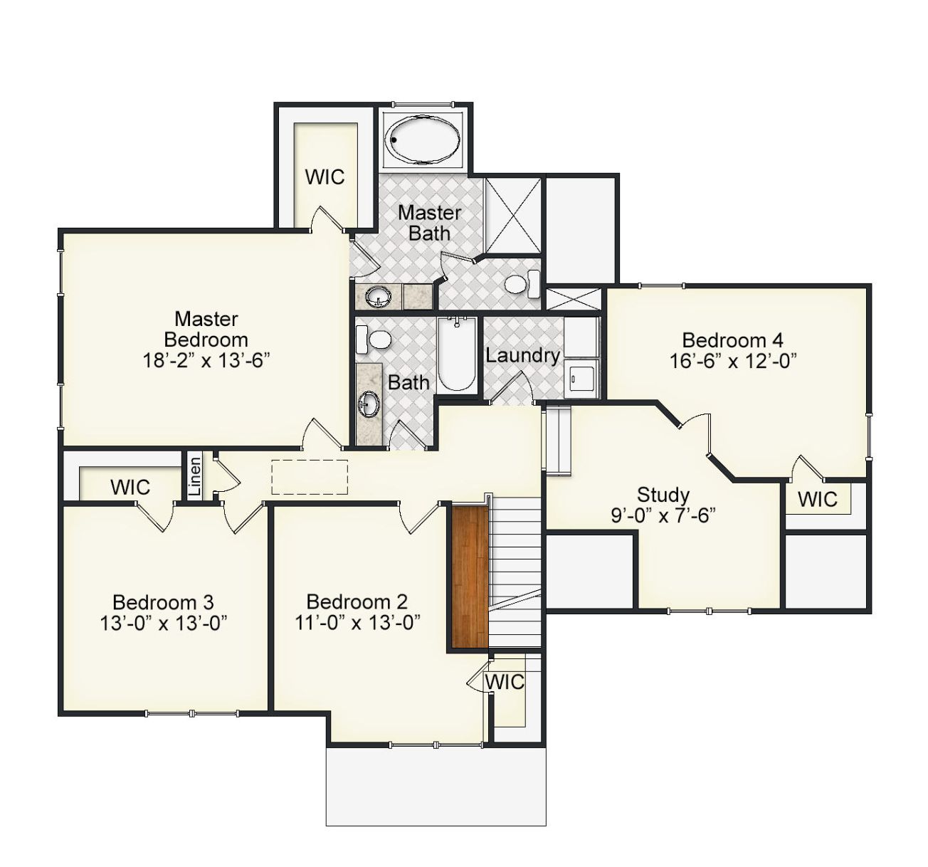 2nd Floor - Floor Plan