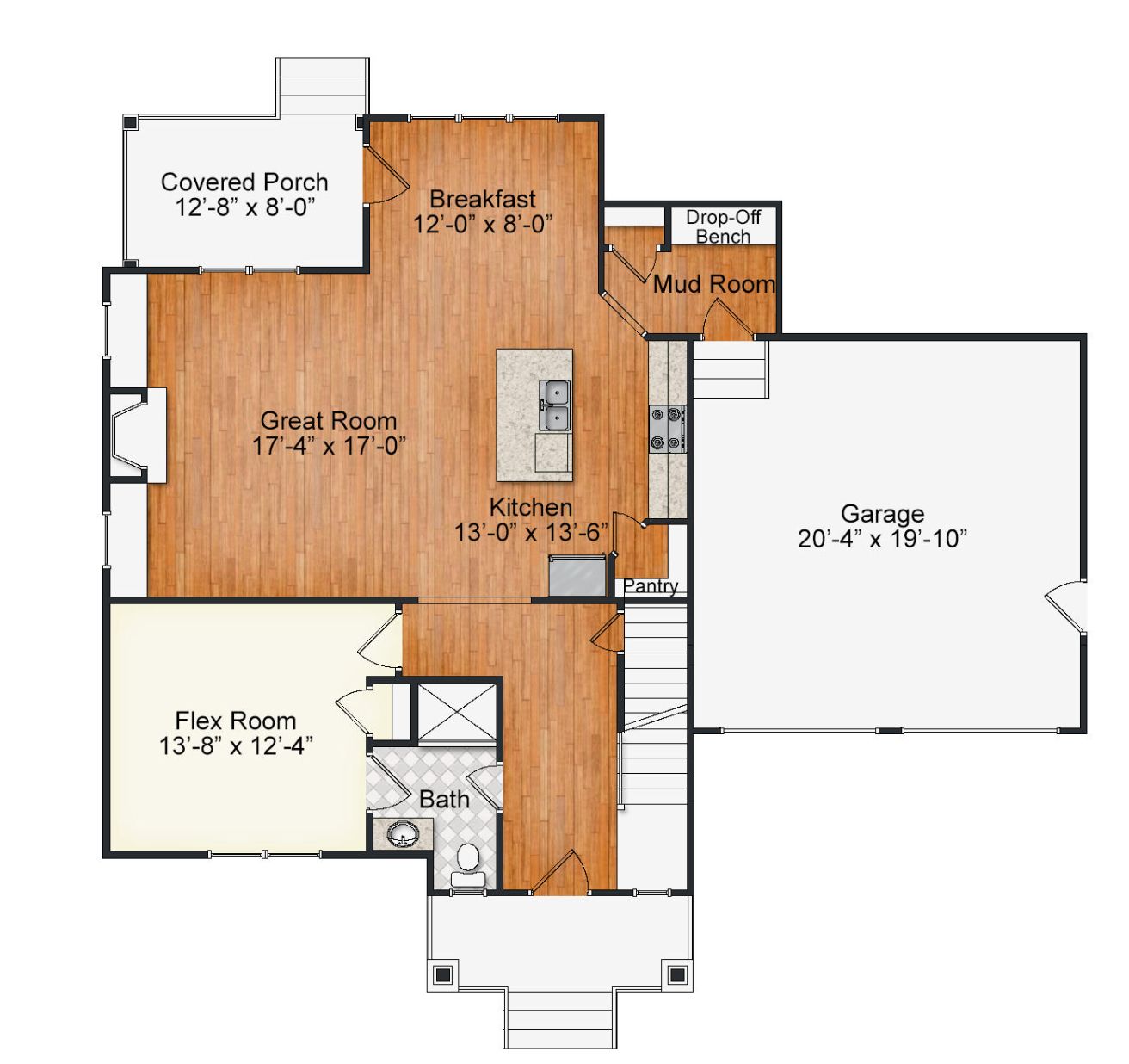 1st Floor - Floor Plan