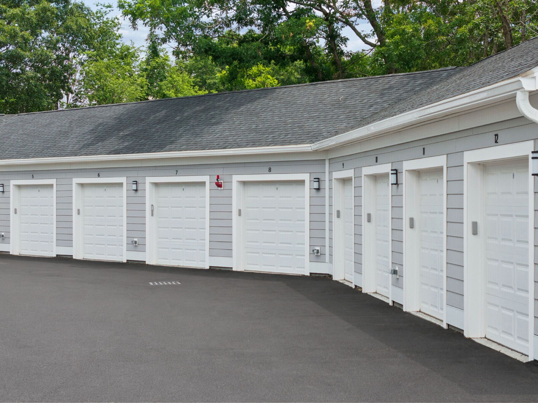 Garage parking is available.