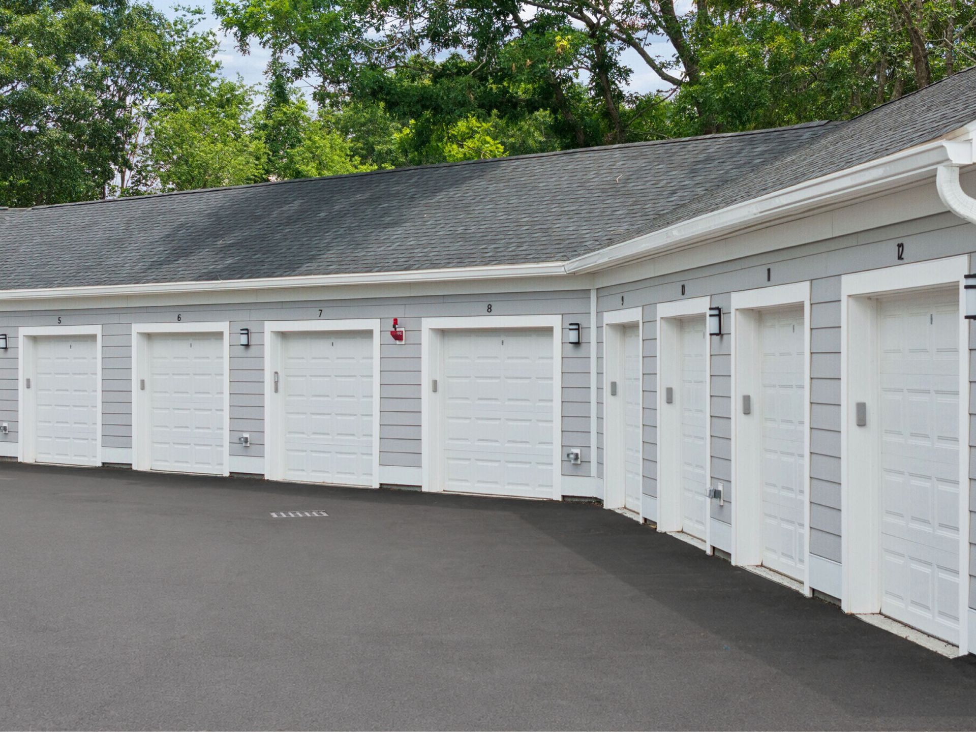 Garage parking is available.