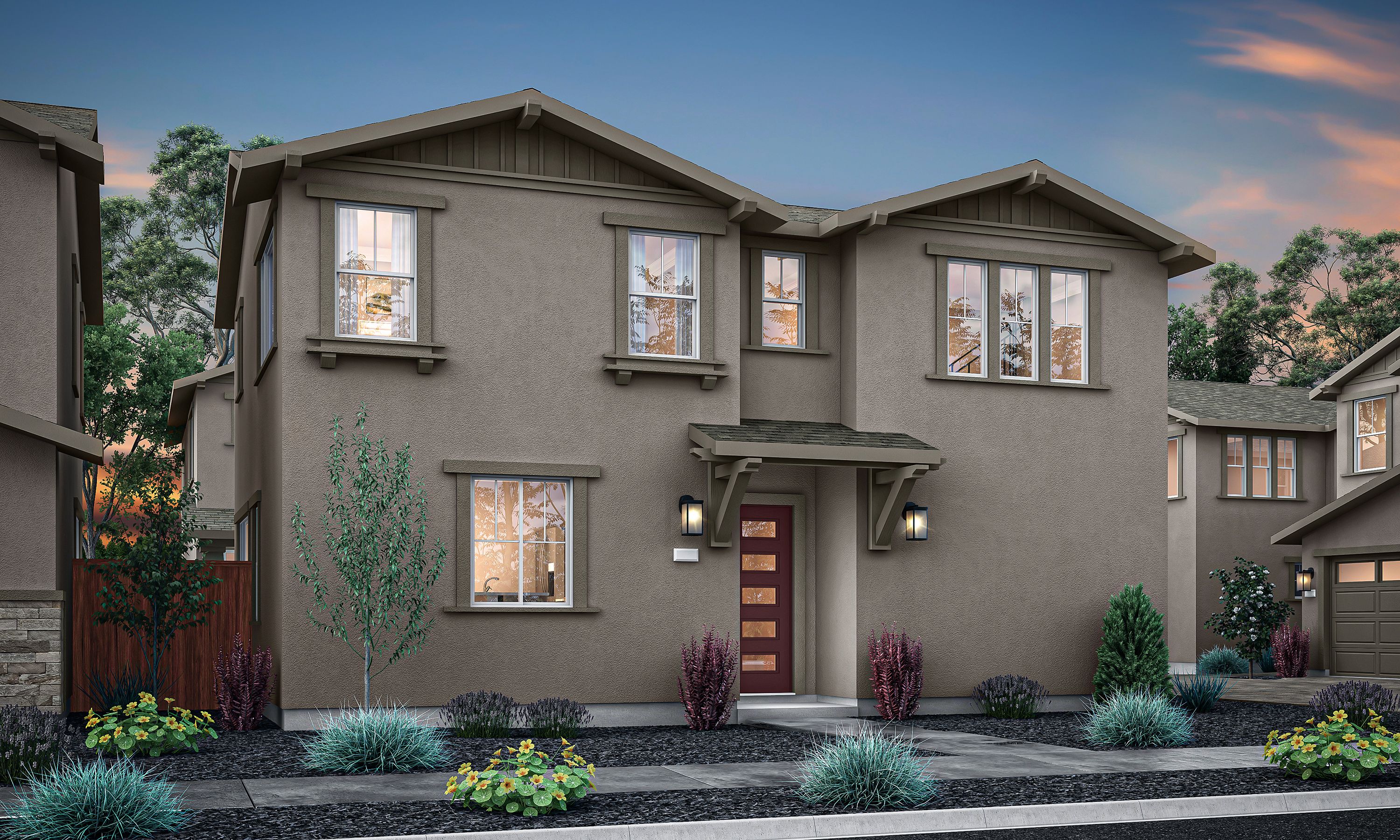 Residence Four - The Courtyards at Arrowcreek Parkway: Reno, Nevada - Tim Lewis Communities