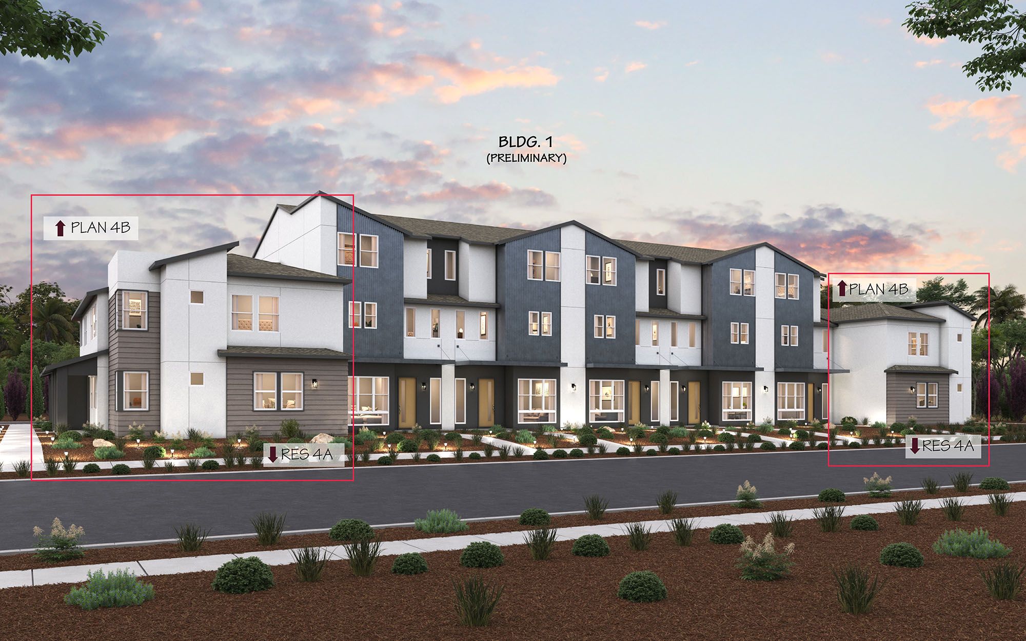 Residence 4A - Drift at Riverfront: Petaluma, California - Tim Lewis Communities