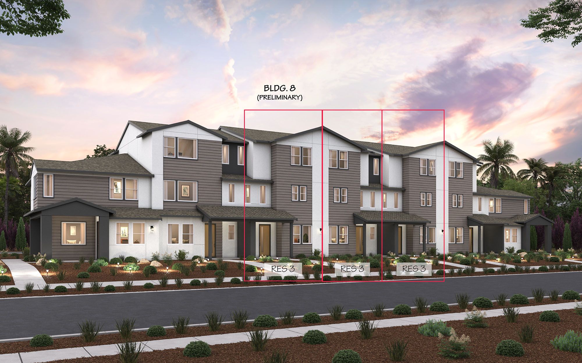 Residence Three - Drift at Riverfront: Petaluma, California - Tim Lewis Communities