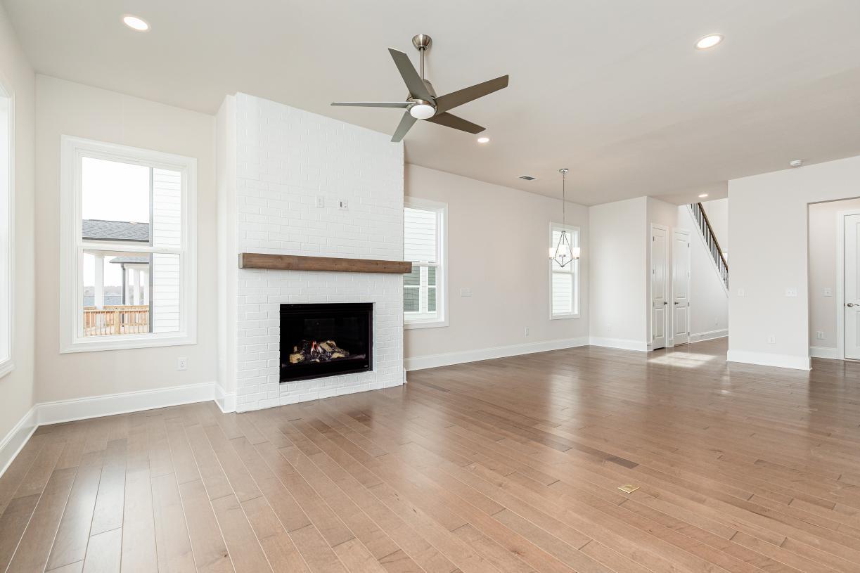 Open-concept layout