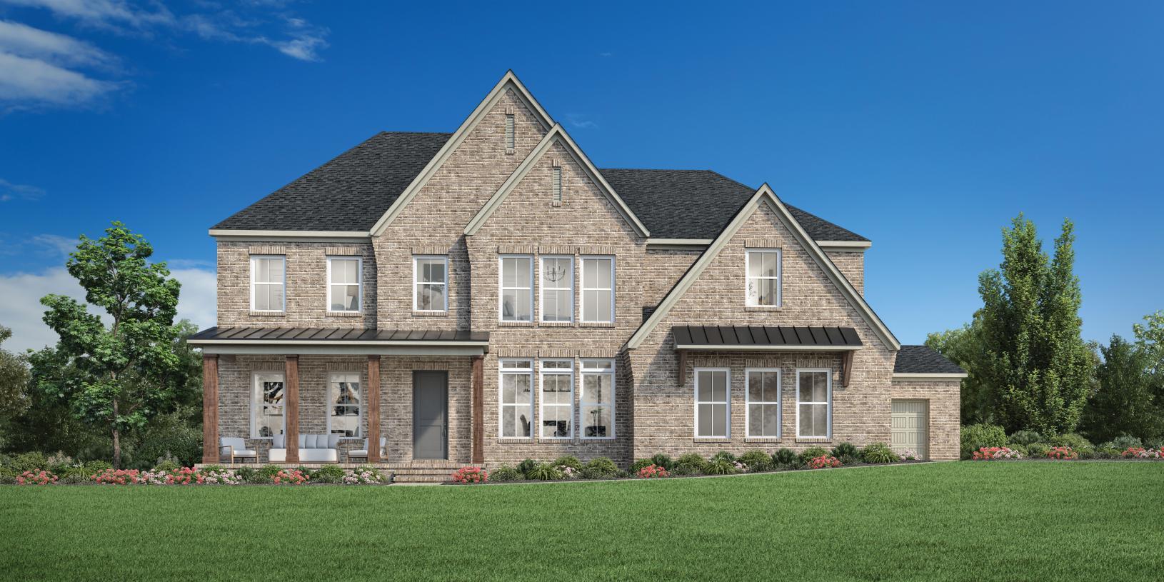 Parkmont with Basement - Ledgestone: Lawrenceville, Georgia - Toll Brothers