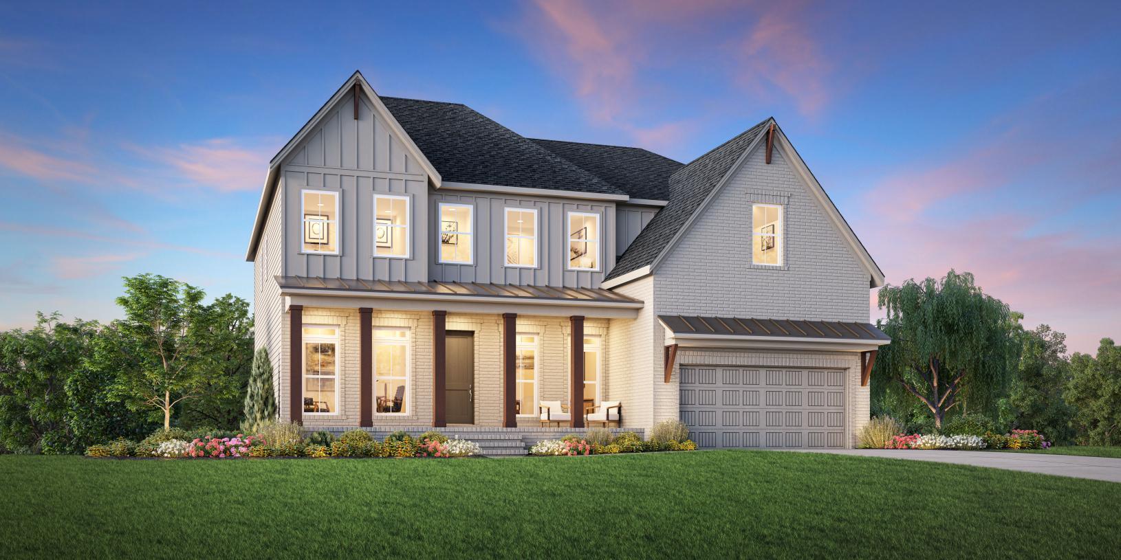 Antoinette with Basement - Willow Glen - Highlands Collection: Cumming, Georgia - Toll Brothers