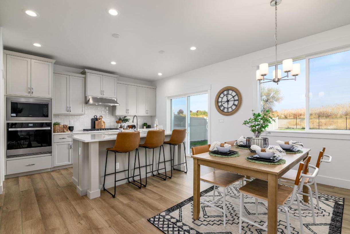 Warm inviting kitchen