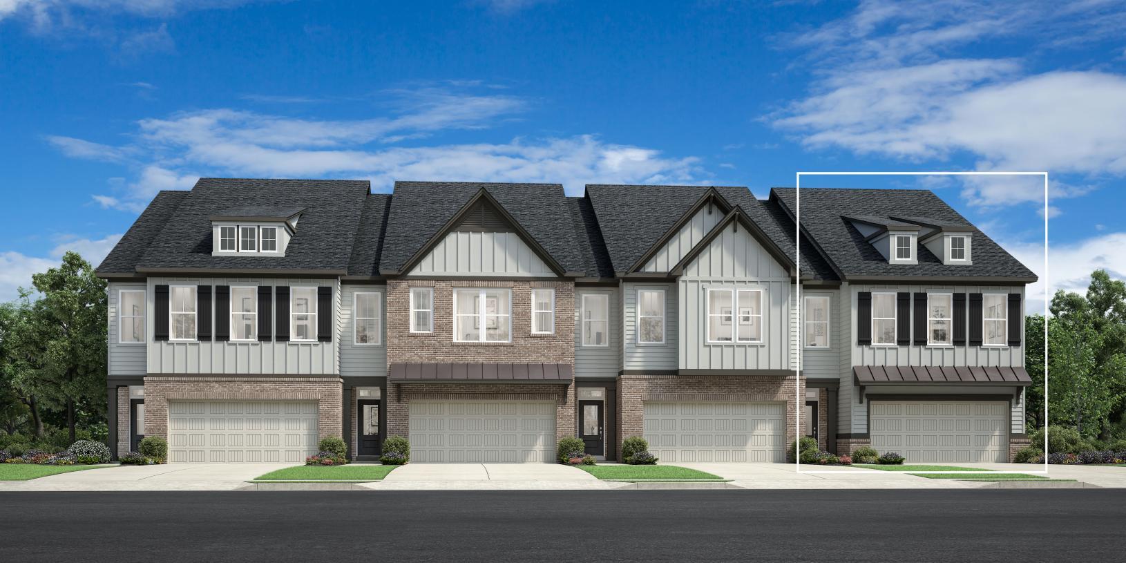 Oakridge Grand with Loft Transitional - Toll Brothers at East Cobb Walk - Sapphire Collection: Marietta, Georgia - Toll Brothers