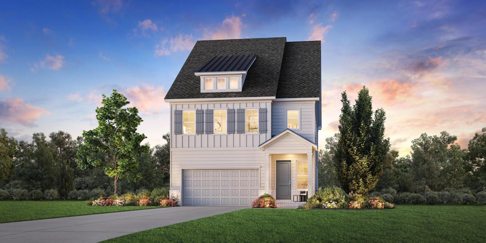 Carrington with Basement floor plan