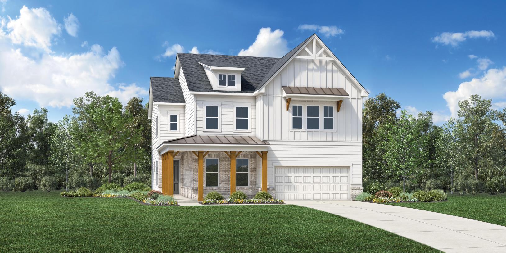 Acworth Farmhouse - Chimney Creek: Cumming, Georgia - Toll Brothers