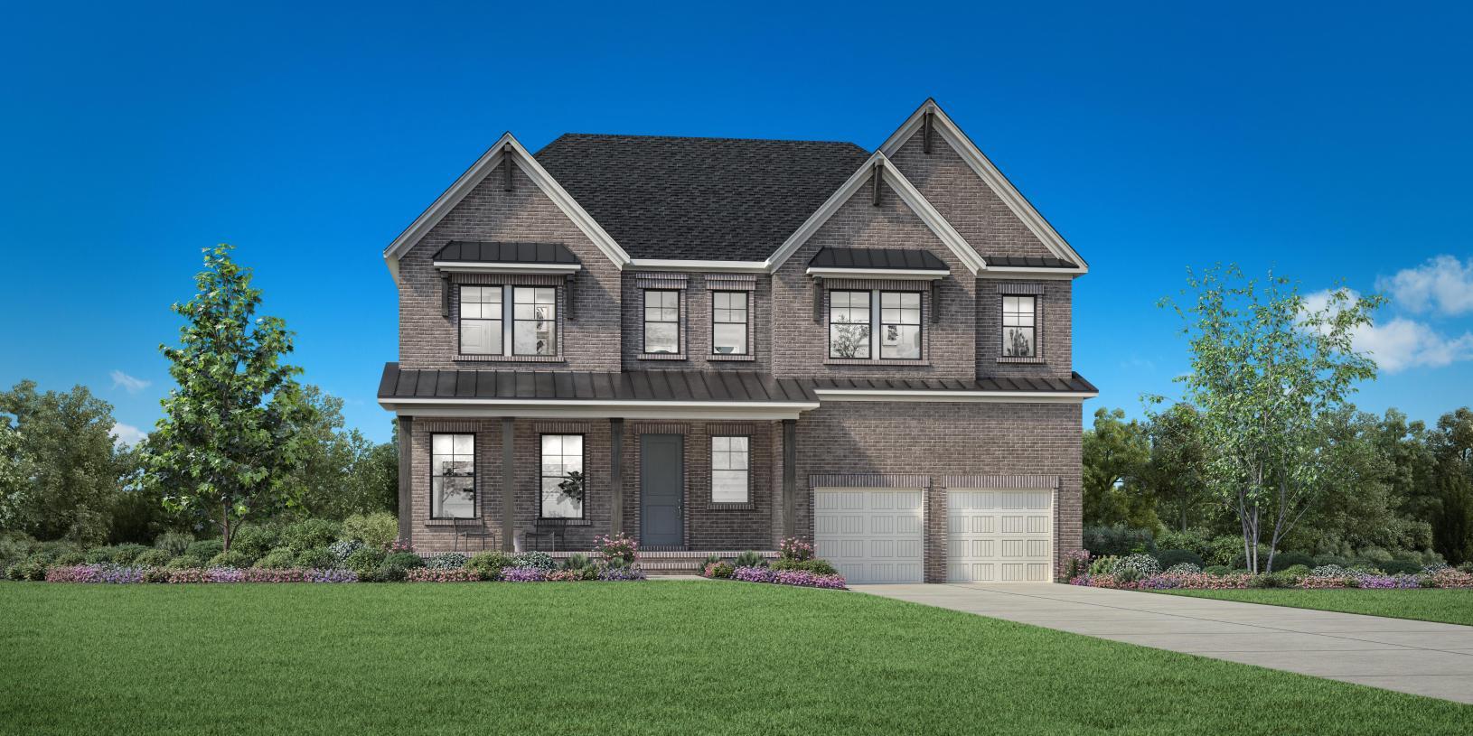 Hedgewood with Basement - Emberly - Monarch Collection: Alpharetta, Georgia - Toll Brothers