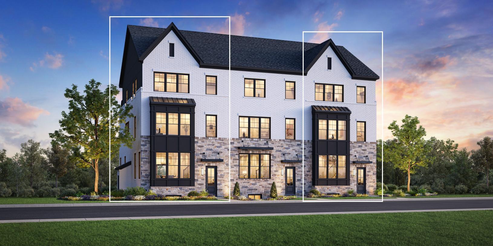 Chastain with Basement - Toll Brothers at Lakeview: Alpharetta, Georgia - Toll Brothers