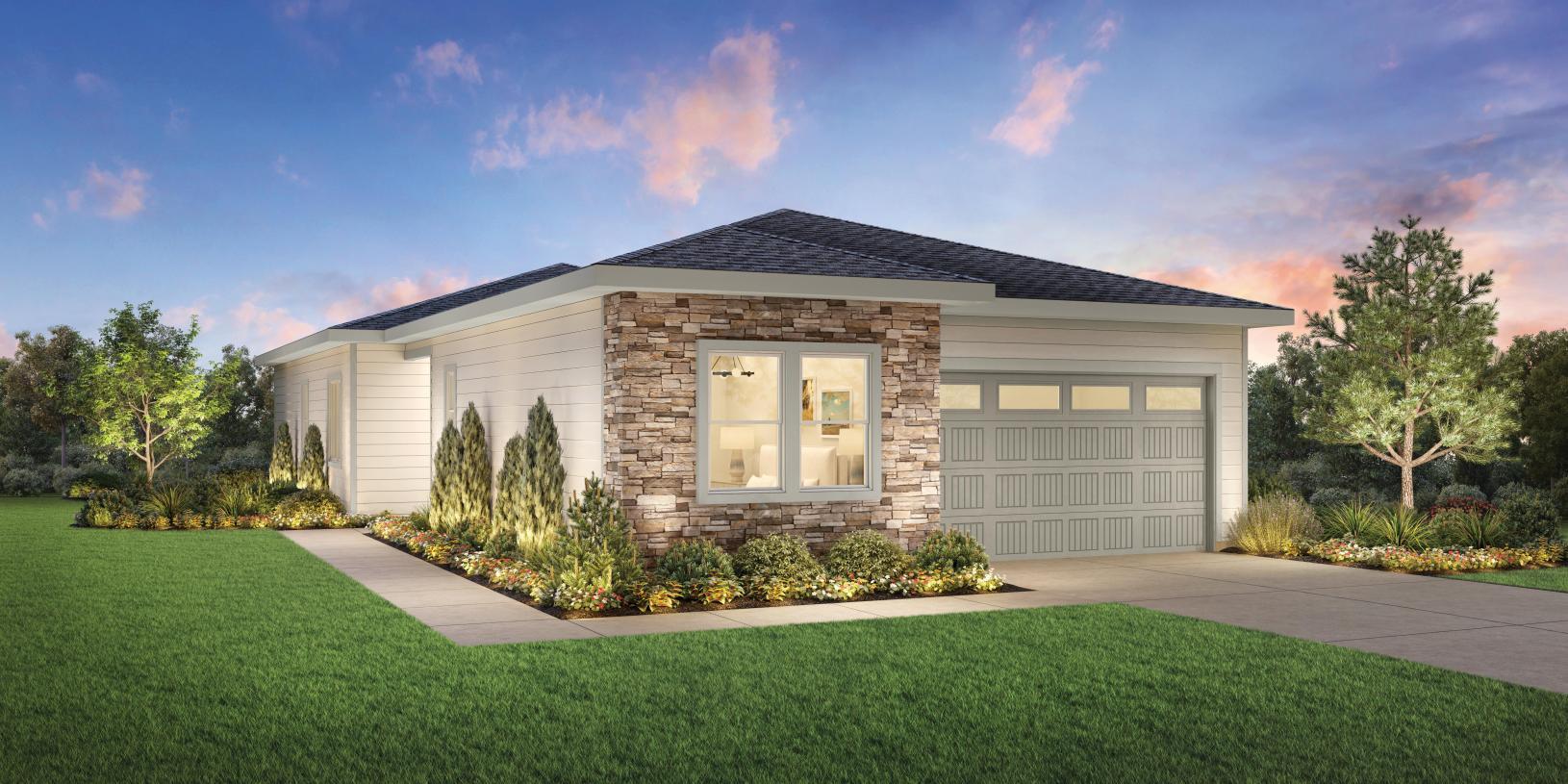 Clara - Regency at Milestone Ranch - Briar: Star, Idaho - Toll Brothers