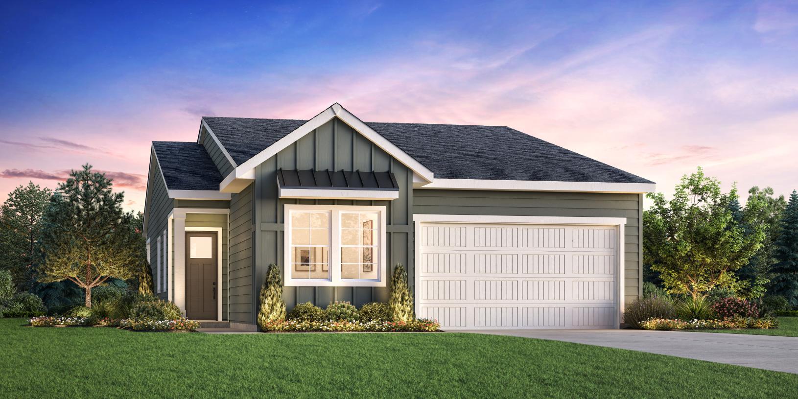 Cecil - Regency at Milestone Ranch - Briar: Star, Idaho - Toll Brothers