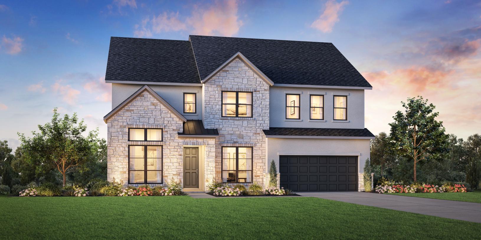 Kieran Modern Farmhouse - Toll Brothers at Legacy at Lake Dunlap: New Braunfels, Texas - Toll Brothers