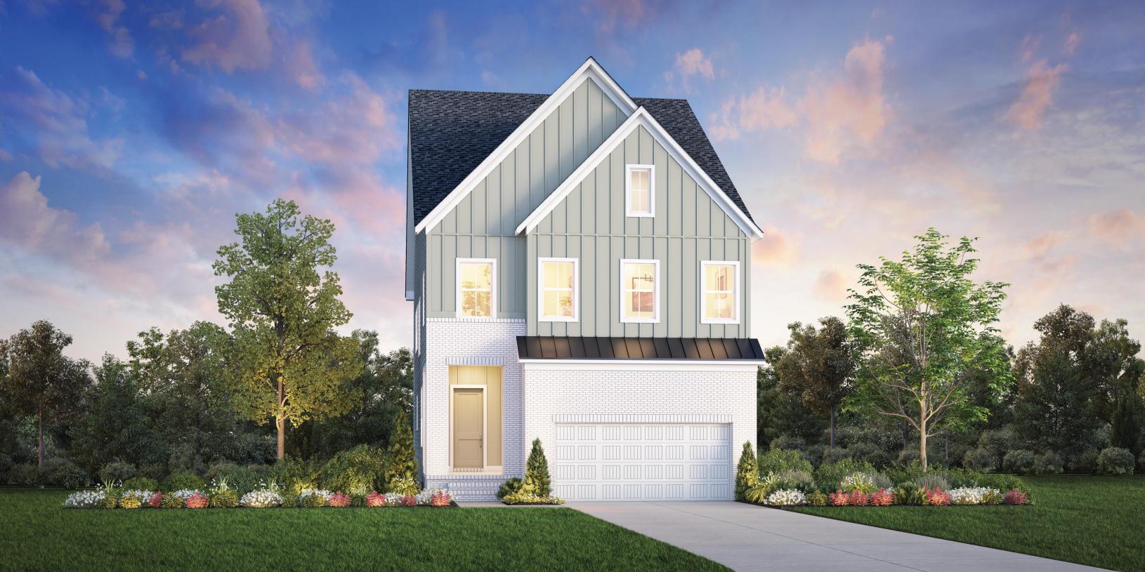 Tearose with Basement - Cameron Cove: Marietta, Georgia - Toll Brothers