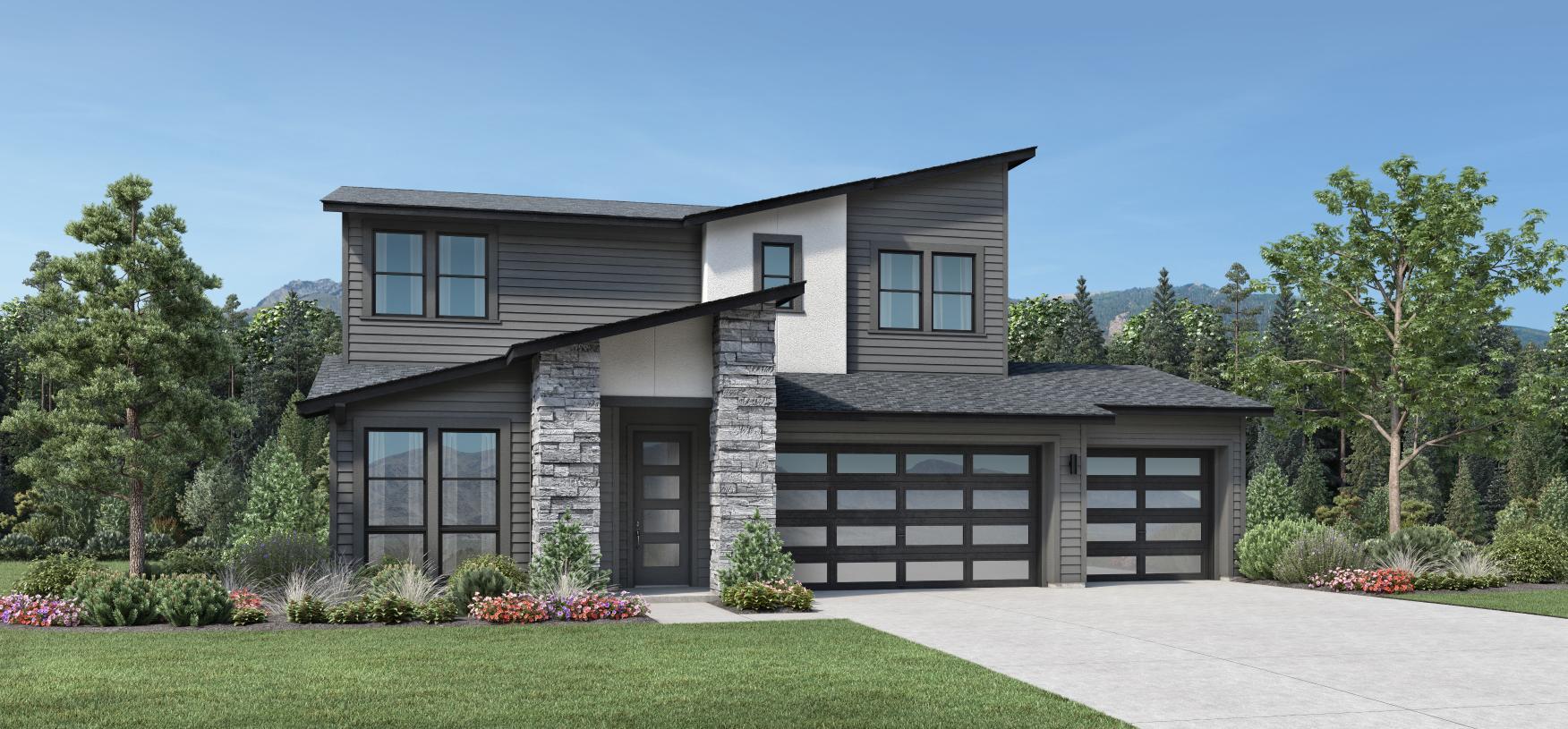 Cutler Mountain Modern - Toll Brothers at Lakeview Estates: Lehi, Utah - Toll Brothers