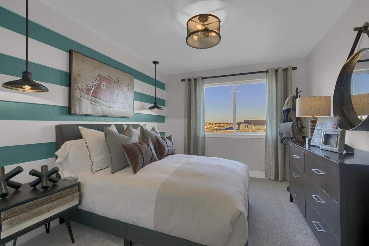 Another spacious upper-level bedroom