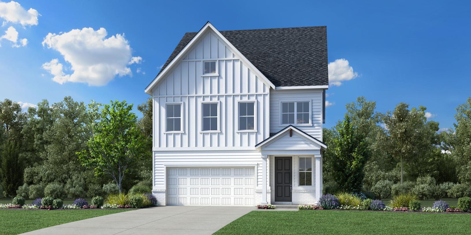 Sawnee - Aurora Ridge at Great Sky - Cottage Collection: Canton, Georgia - Toll Brothers