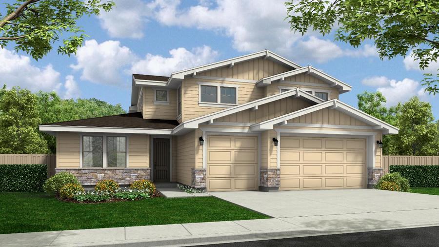 Hensley Contemporary Craftsman by Toll Brothers in Boise ID
