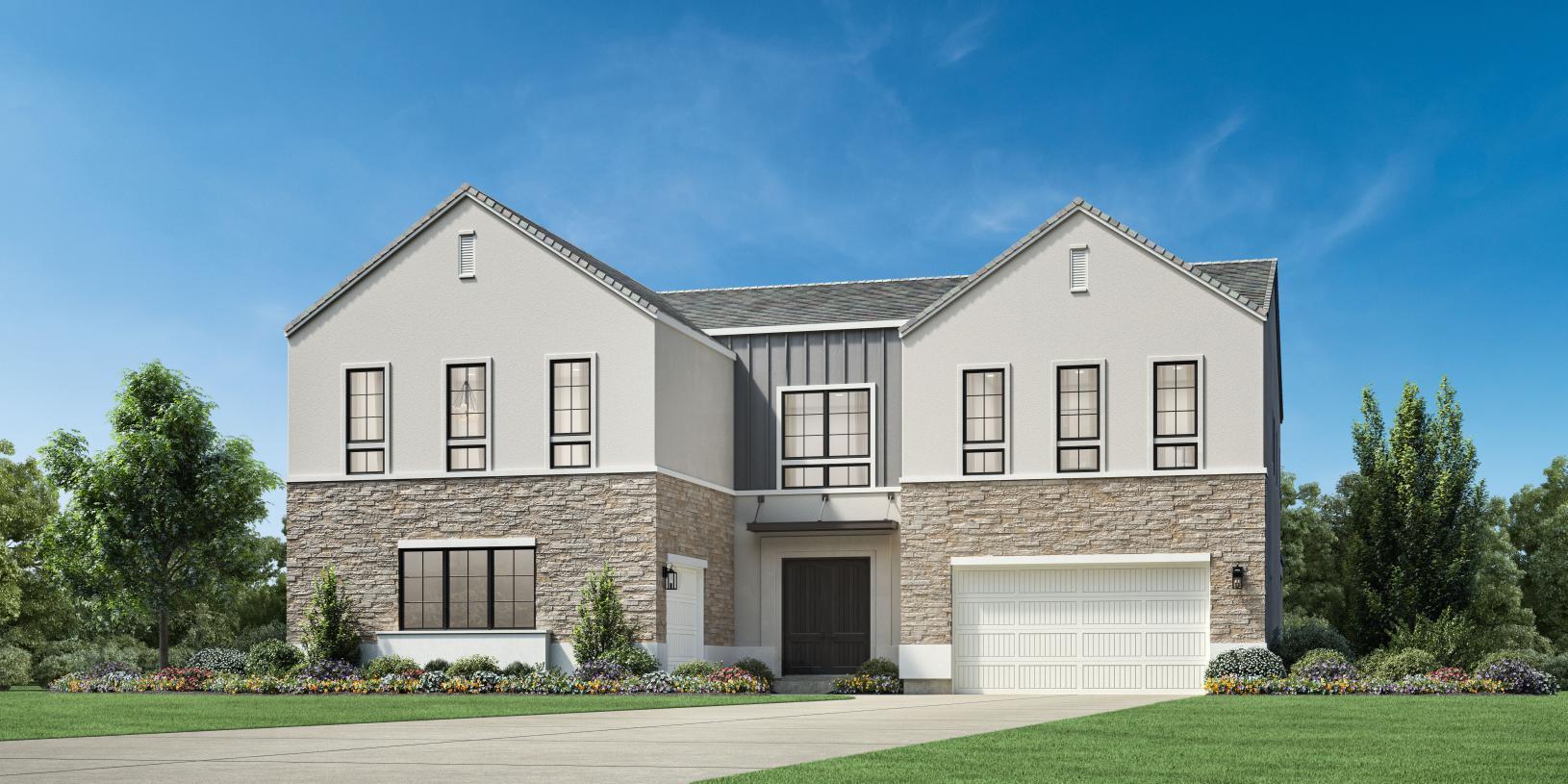 Fernwood Italianate - Bella Vista at Porter Ranch - Ridge Collection: Porter Ranch, California - Toll Brothers