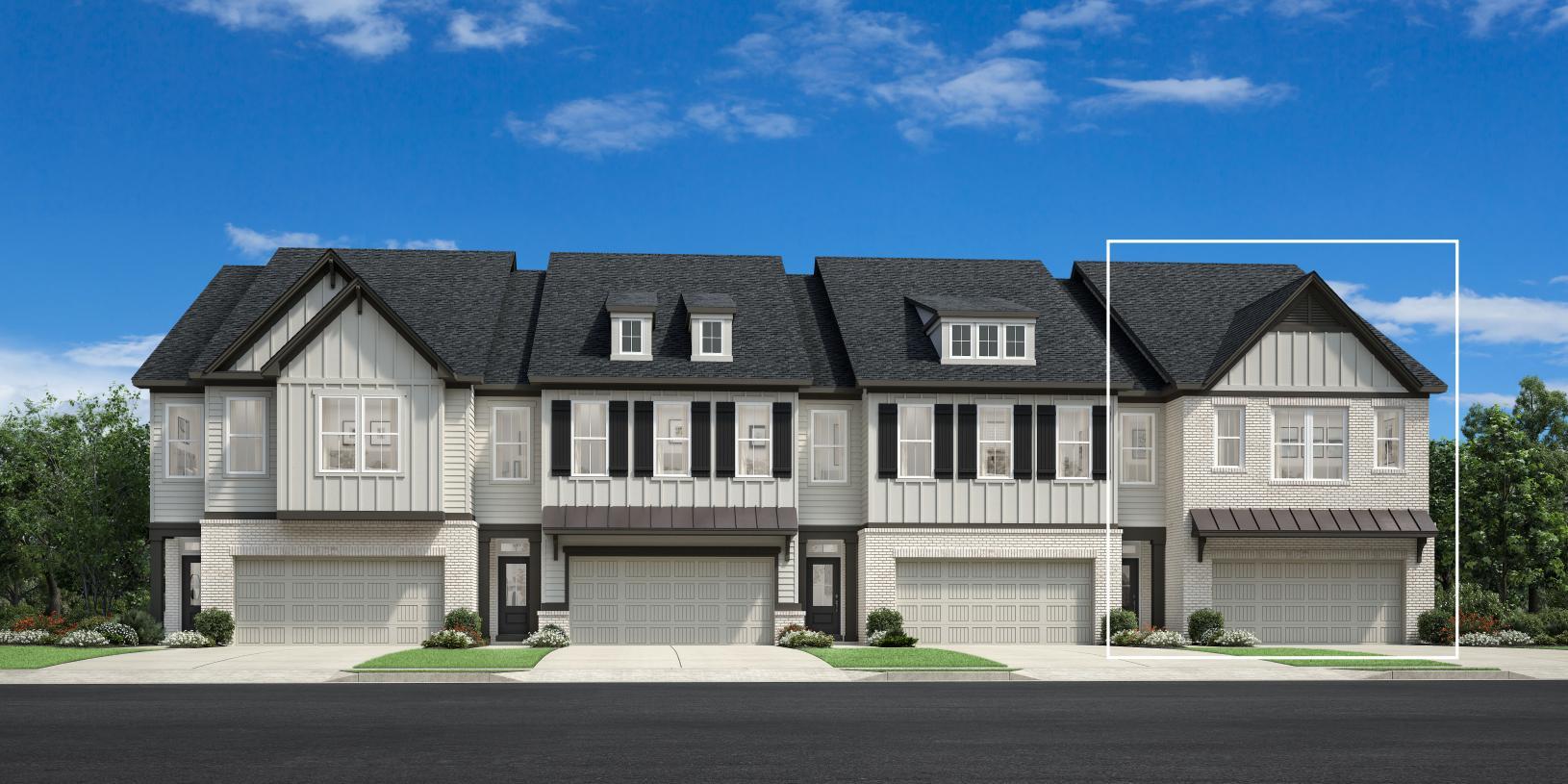 Oakridge Grand with Loft Fairview - Toll Brothers at East Cobb Walk - Sapphire Collection: Marietta, Georgia - Toll Brothers