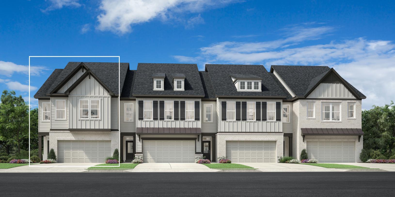 Bagwell Elite with Loft Transitional - Toll Brothers at East Cobb Walk - Sapphire Collection: Marietta, Georgia - Toll Brothers
