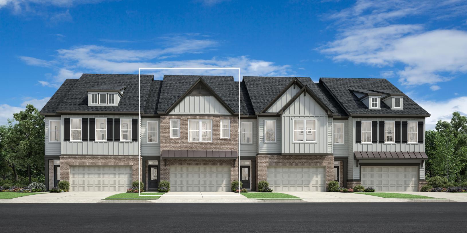 Oakridge with Loft Transitional - Toll Brothers at East Cobb Walk - Sapphire Collection: Marietta, Georgia - Toll Brothers