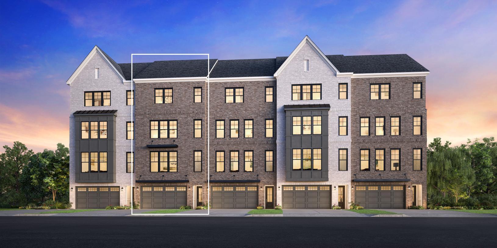 Vickery - Toll Brothers at Overlook at Lenox Park - Skyland Collection: Brookhaven, Georgia - Toll Brothers